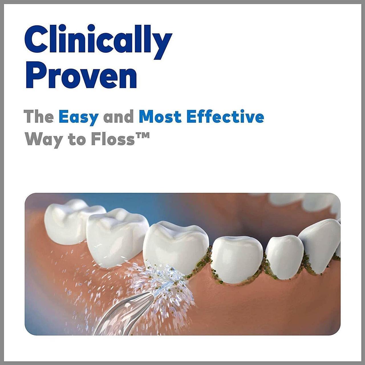 Alt view image 6 of 7 - Waterpik Complete Care 5.0  Water Flosser + Sonic Electric Toothbrush, White