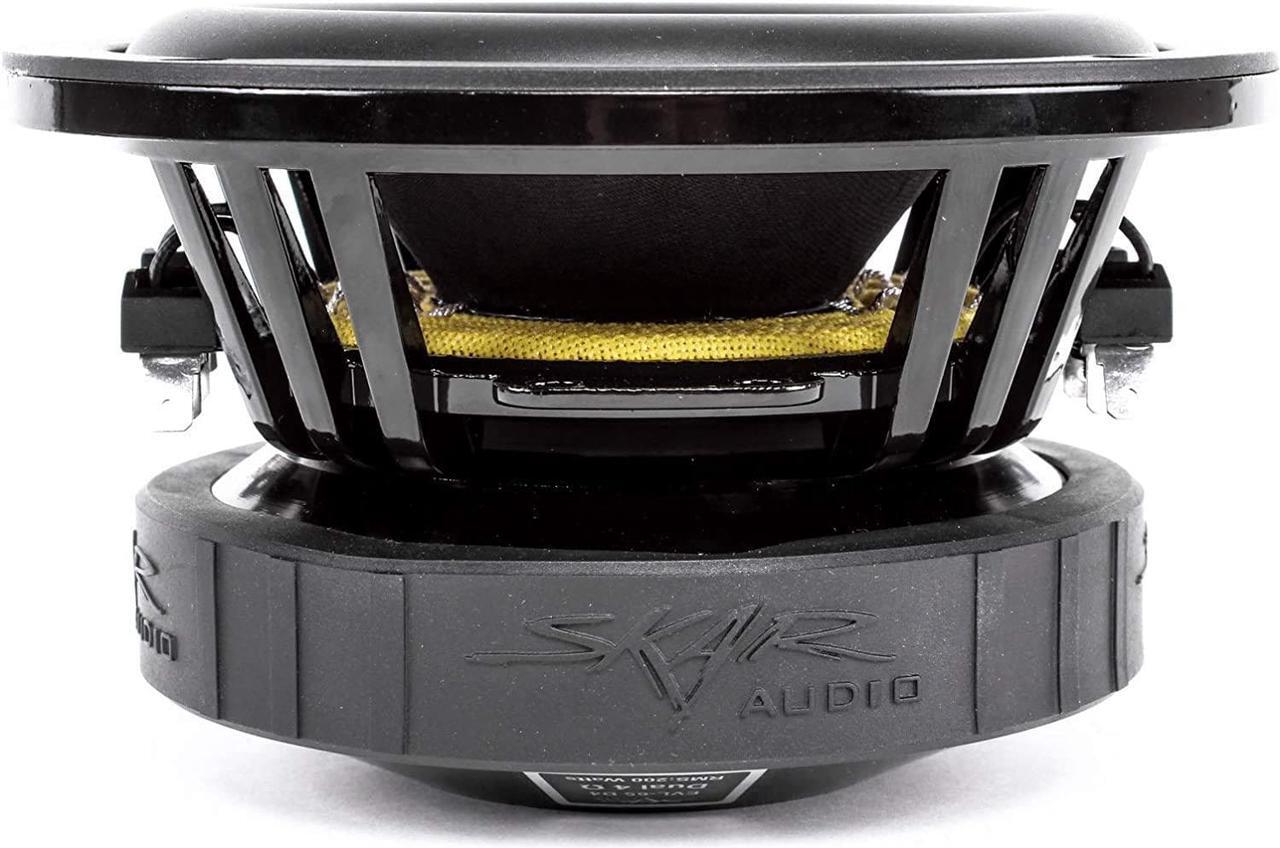 Alt view image 4 of 6 - Skar Audio EVL-65 D4 6.5" 400 Watt Max Power Dual 4 Ohm Car Subwoofer
