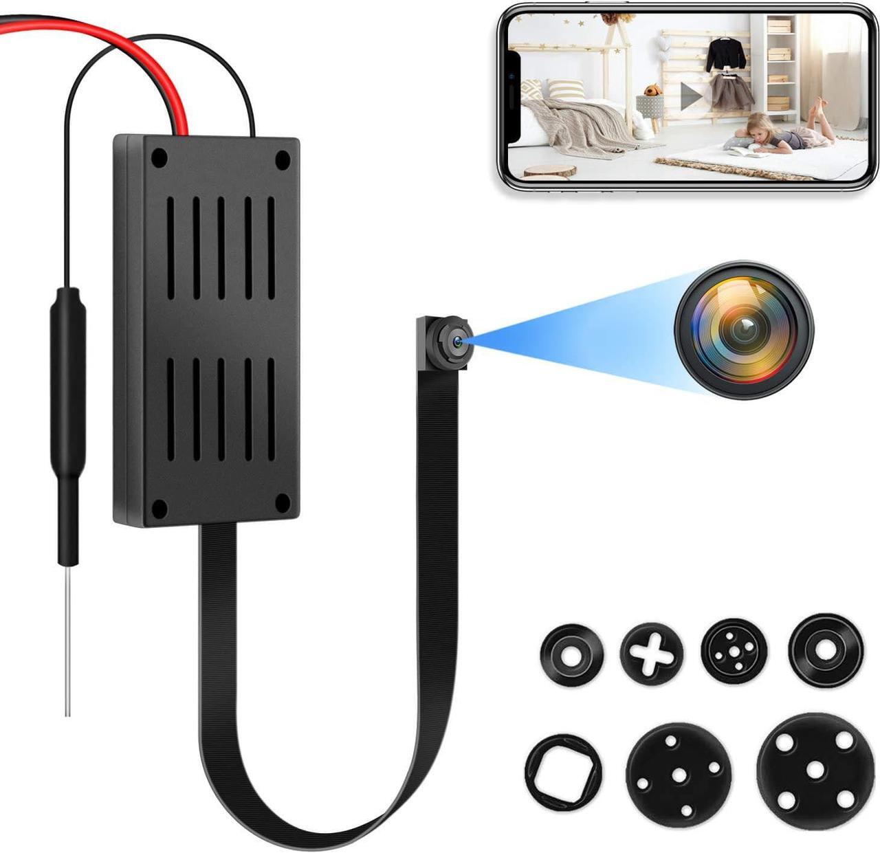 Main image of Spy Camera, 4K HD WiFi Hidden Camera, DIY Tiny Wireless Spy Cam, Mini Camera for Home Surveillance Security Cameras with Motion Detection for Indoor Outdoor(2.4GHZ Only, No Night Vision)
