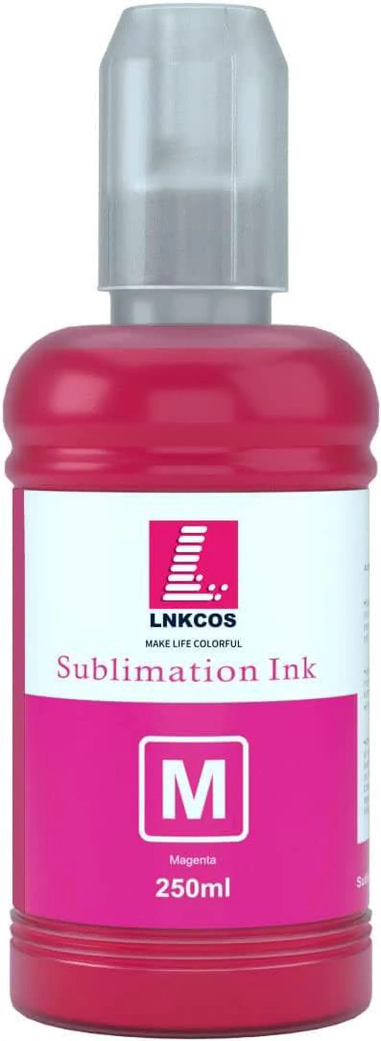 Alt view image 5 of 7 - LNKCOS 6×250ML Sublimation Ink for Epson EcoTank ET-8500 ET-8550 Printers (6 Color, BK PB C M Y K Grey)