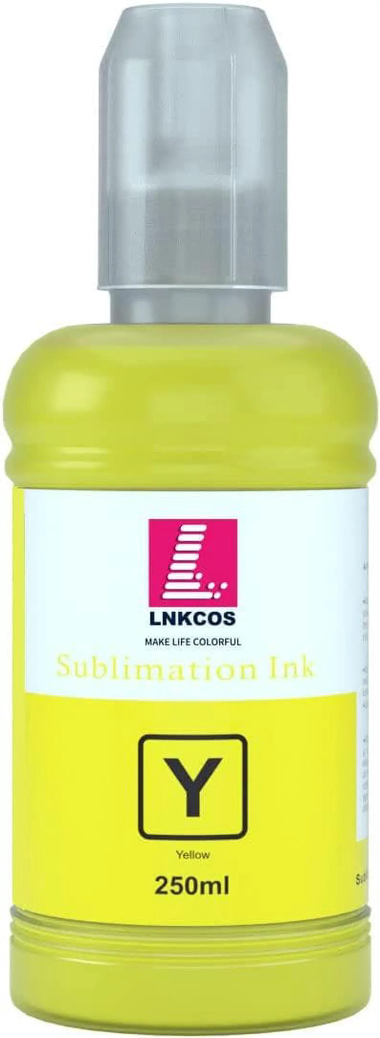 Alt view image 6 of 7 - LNKCOS 6×250ML Sublimation Ink for Epson EcoTank ET-8500 ET-8550 Printers (6 Color, BK PB C M Y K Grey)
