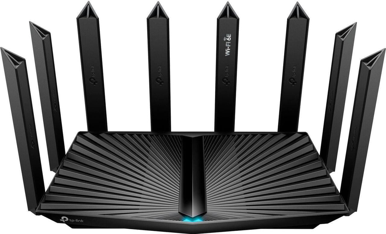 Main image of TP-Link - Archer AXE7800 Tri-Band Wi-Fi 6E Router - Black