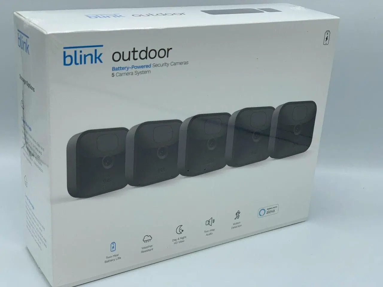 Alt view image 6 of 7 - All-new 2020 Blink Outdoor wireless Security Camera System - 5 Camera kit