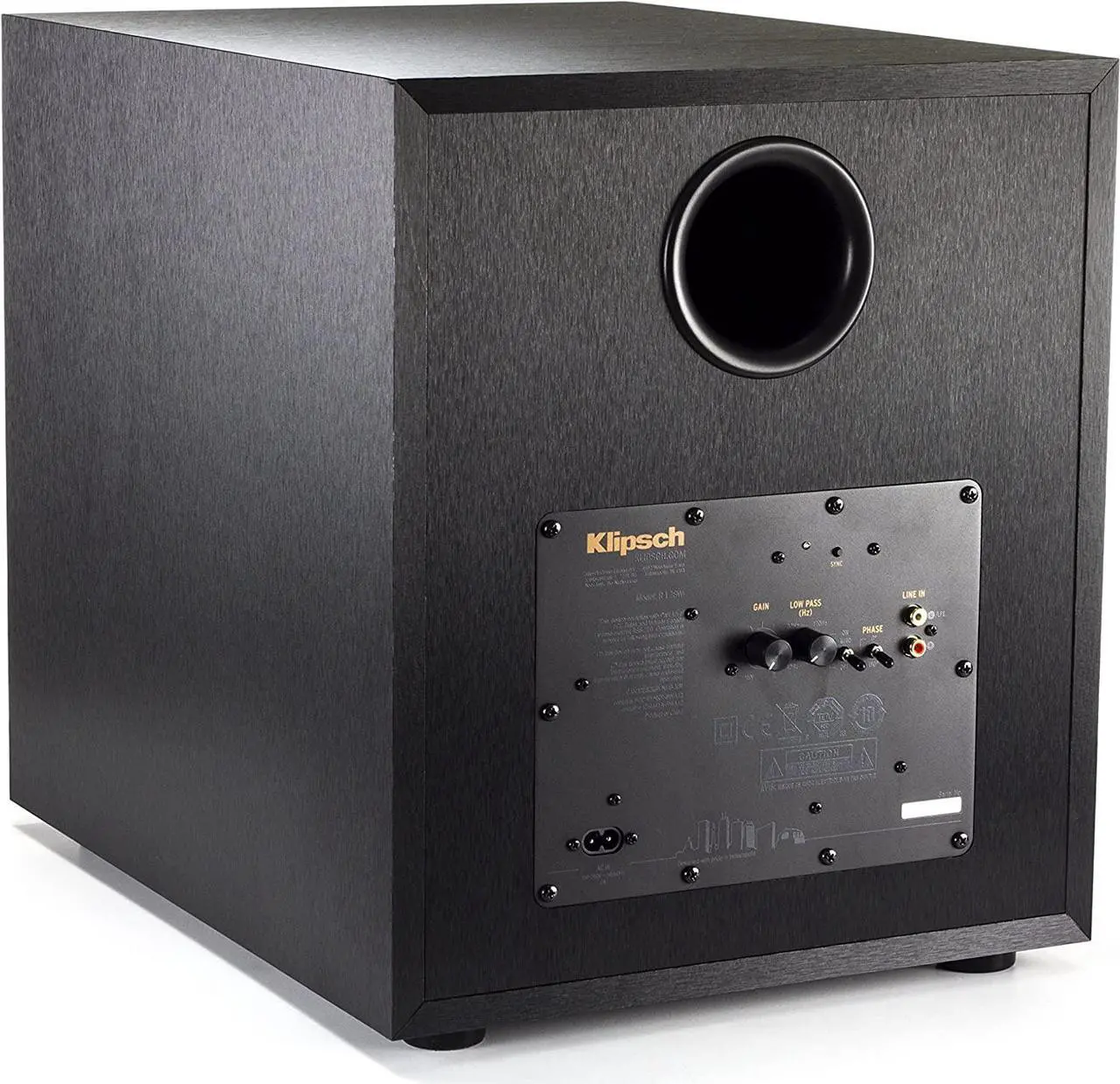 Alt view image 5 of 7 - Klipsch 12" 400 Watts Wireless Subwoofer Brushed Black Vinyl (R-12SWi)