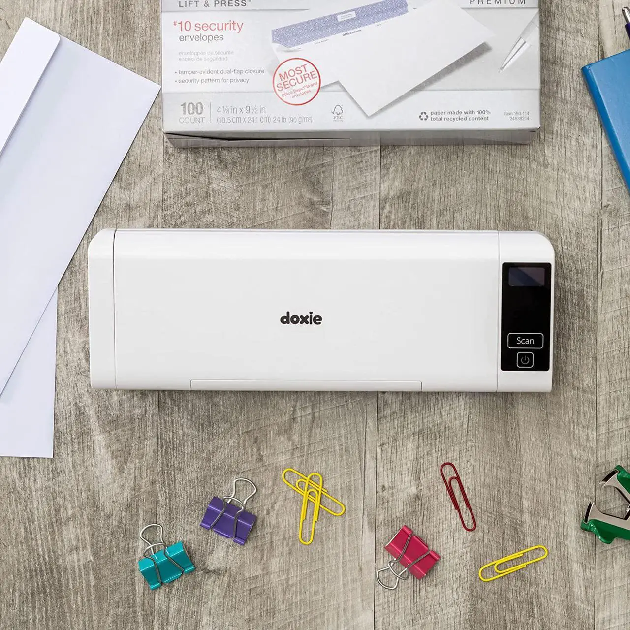 Alt view image 6 of 7 - Pro DX400 - Wired Document Scanner and Receipt Scanner for Home and Office. The Best Desktop Scanner, Small Scanner, Compact Scanner, Duplex Scanner (Two Sided Scanner), for Windows and Mac