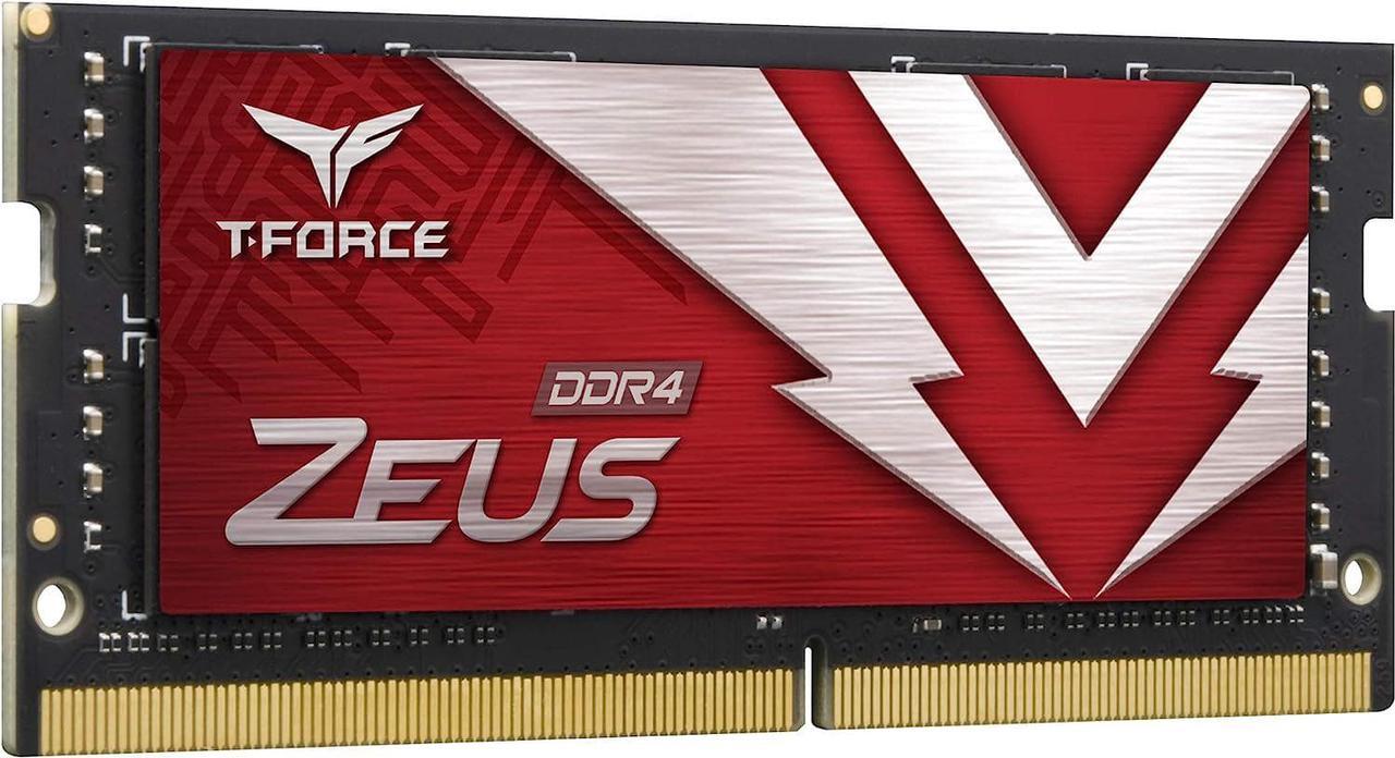 Alt view image 5 of 5 - TEAMGROUP T-Force Zeus DDR4 SODIMM 64GB (2x32GB) 3200MHz (PC4-25600) 260 Pin CL22 Laptop Memory Module Ram TTZD464G3200HC22DC-S01