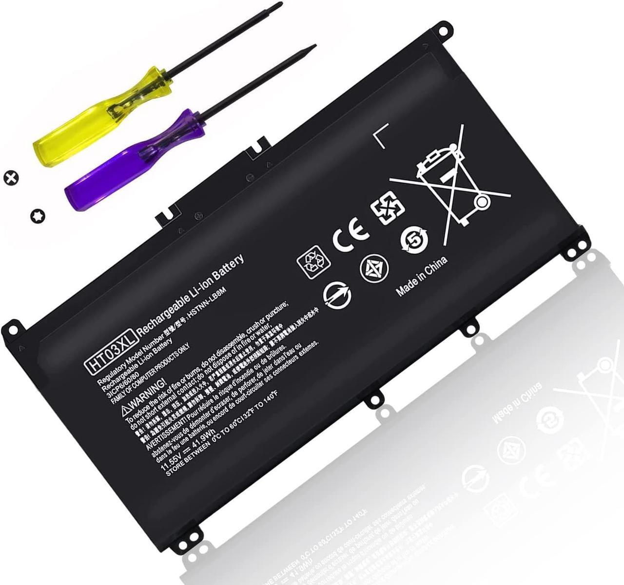 Main image of HTO3XL Laptop Replacement L11119-855 HT03XL Battery for HP Pavilion 14 15 17 15-CS 15-DA 15-DB Series 15-DA0012DX 14-CE0068ST 15-CS3073CL 15-CS3153CL 15-CS2064ST 15-DA0014DX Fits HT03041XL HSTNN-LB8M