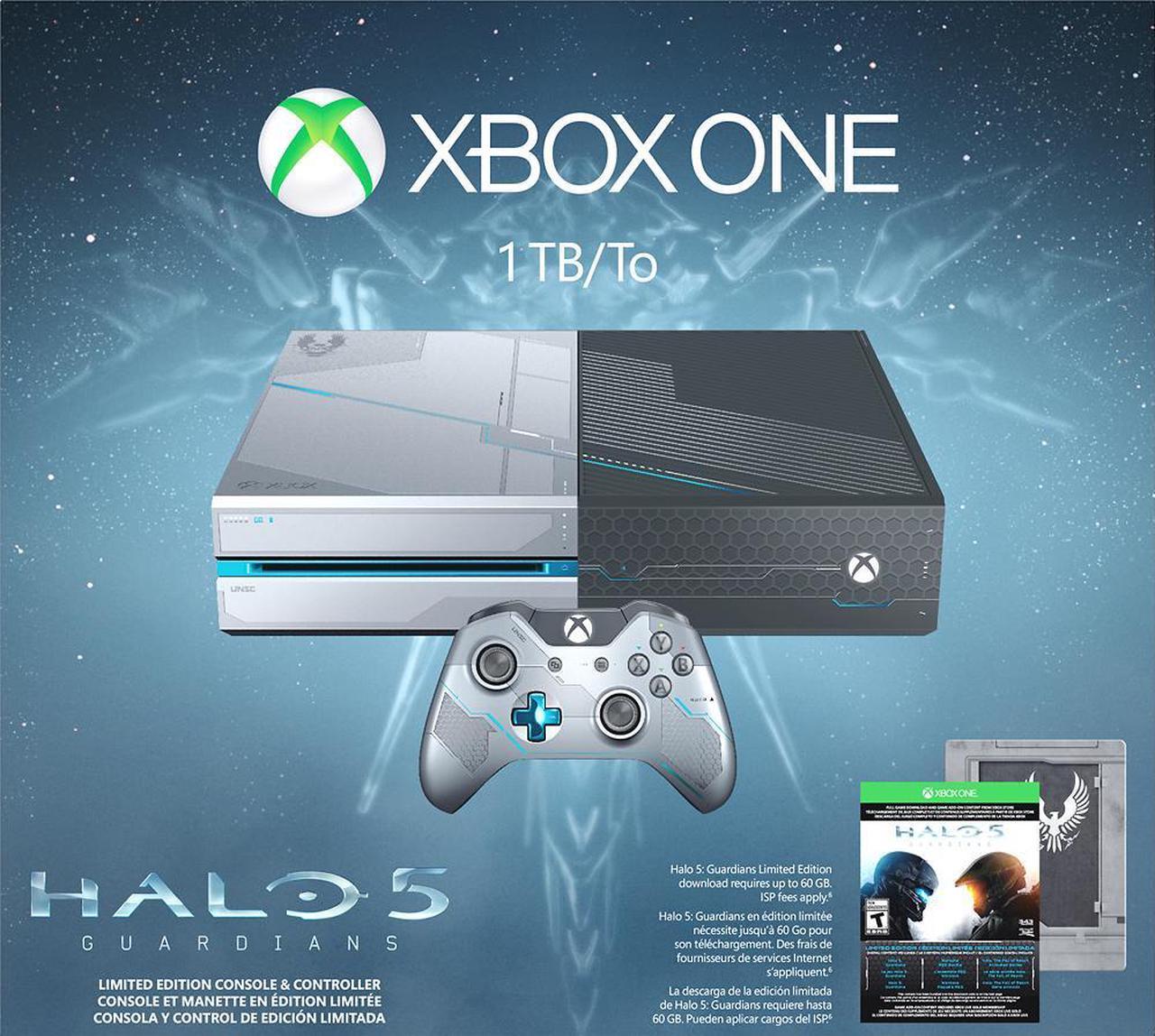 Xbox One 1TB Console - Limited Edition Halo 5: Guardians Bundle