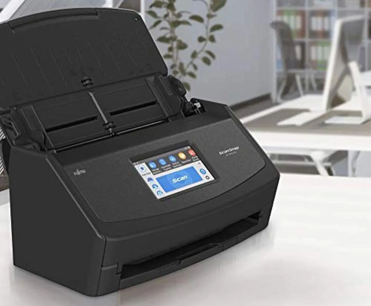 Alt view image 5 of 5 - Fujitsu ScanSnap iX1500 Color Duplex Document Scanner with Touch Screen for Mac and PC (Black Model)