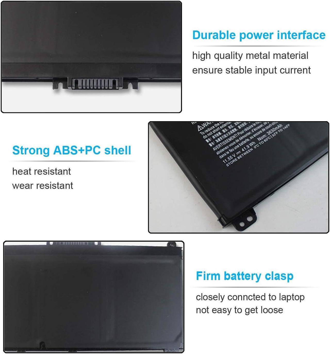 Alt view image 4 of 5 - TF03XL 920070-855 920046-421 Battery for HP Pavilion 15-CC 15-CD 15-CC023CL 17-AR050WM 17-AR007CA 15-cc154cl 15-cc060wm 15-cc152od 15-cd040wm 920046-121 920046-541 HSTNN-LB7X HSTNN-IB7Y HSTNN-LB7J