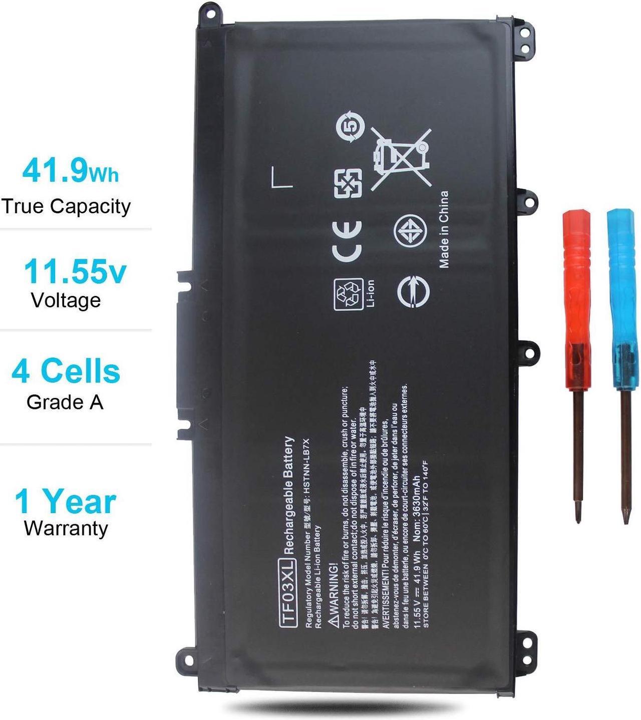 Alt view image 5 of 5 - TF03XL 920070-855 920046-421 Battery for HP Pavilion 15-CC 15-CD 15-CC023CL 17-AR050WM 17-AR007CA 15-cc154cl 15-cc060wm 15-cc152od 15-cd040wm 920046-121 920046-541 HSTNN-LB7X HSTNN-IB7Y HSTNN-LB7J
