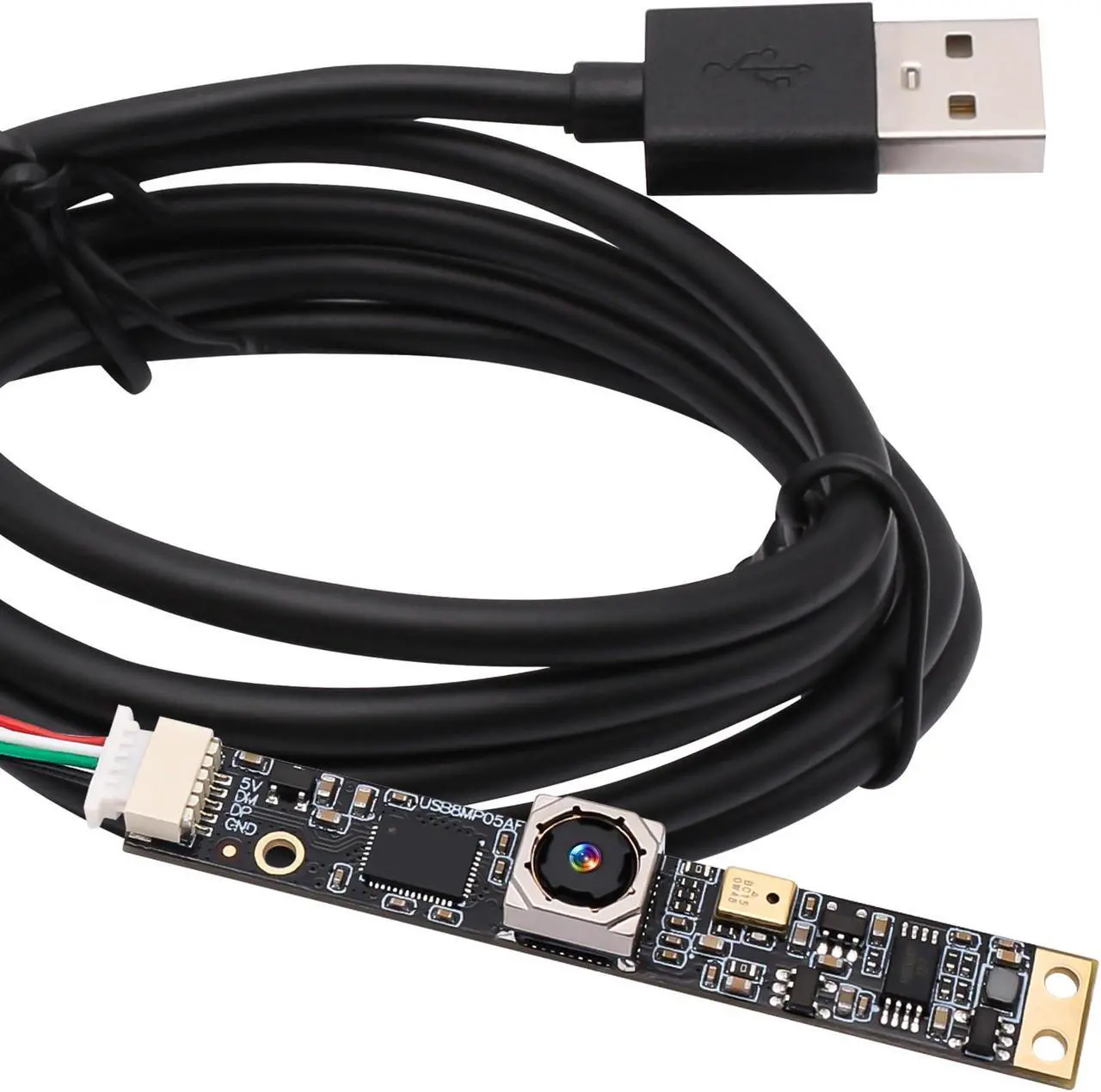 Main image of 8mp Auto Focus USB Camera with Microphone Mini PC Camera for Computer 4K lightburn Camera for Laser Engraver Mini Strip Webcam Board CCTV USB Surveillance Camera for Raspberry Pi Laptop