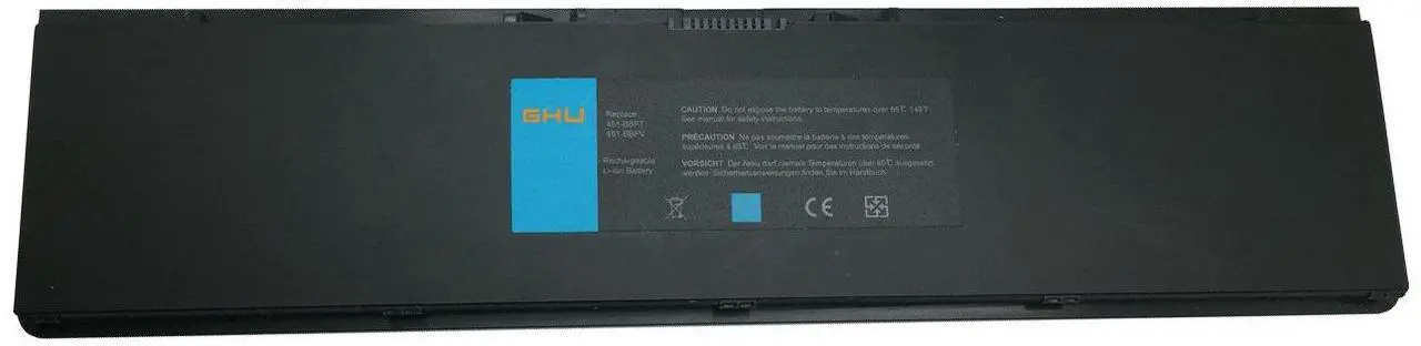 Alt view image 3 of 4 - GHU Battery 4500 mAh F38H7 3RNFD Replacement for Dell Latitude 14 7000 Series ultrabook E7440 E7450 E7420 Fit V8XN3 34GKR T19VW PFXCR 451-BBFY 451-BBFT 451-BBFN G0G2M 451-BBFS e225846 451-bbqe 6g86k