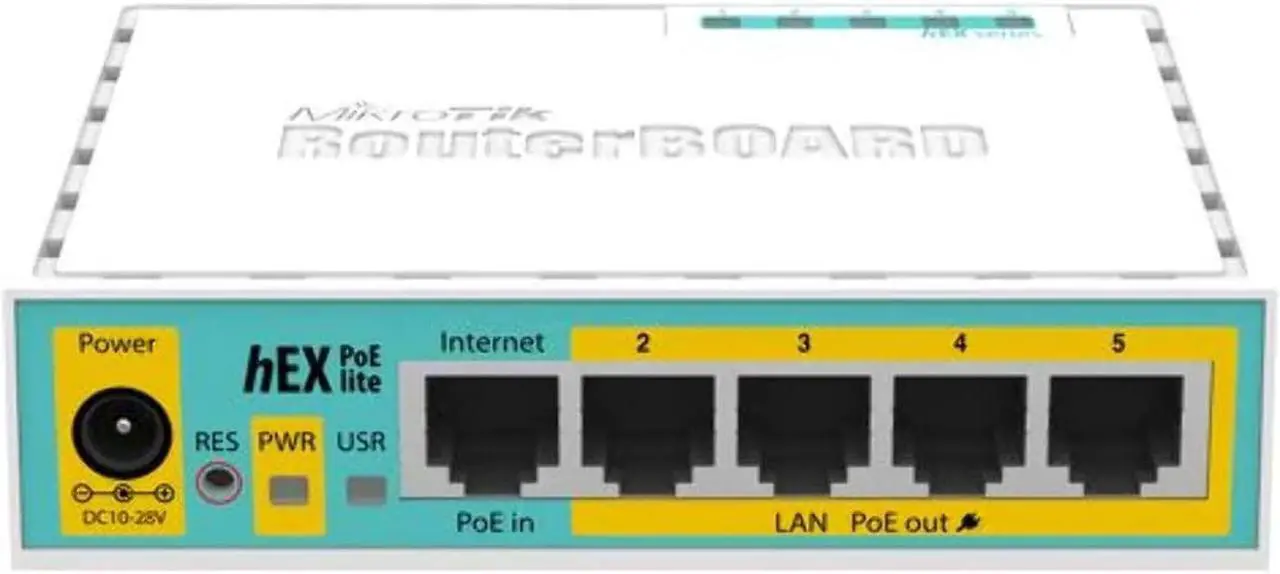 Alt view image 5 of 5 - Mikrotik hEX PoE lite RB750UPr2 SOHO Router RouterOS L4 with 5X ethernet Ports 1x USB 2.0