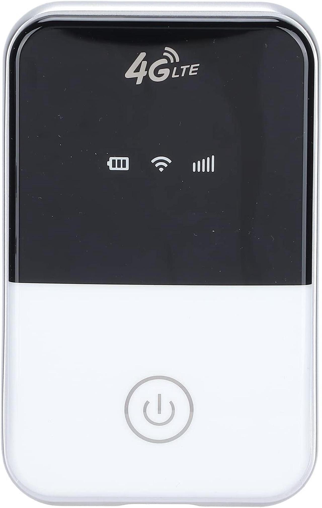 Main image of WiFi Router Modem Router WiFi SIM Card WiFi Router LTE 3G/4G Wireless Mini Car Portable Unlocked Modem with SIM Card Slot WiFi Router(White)