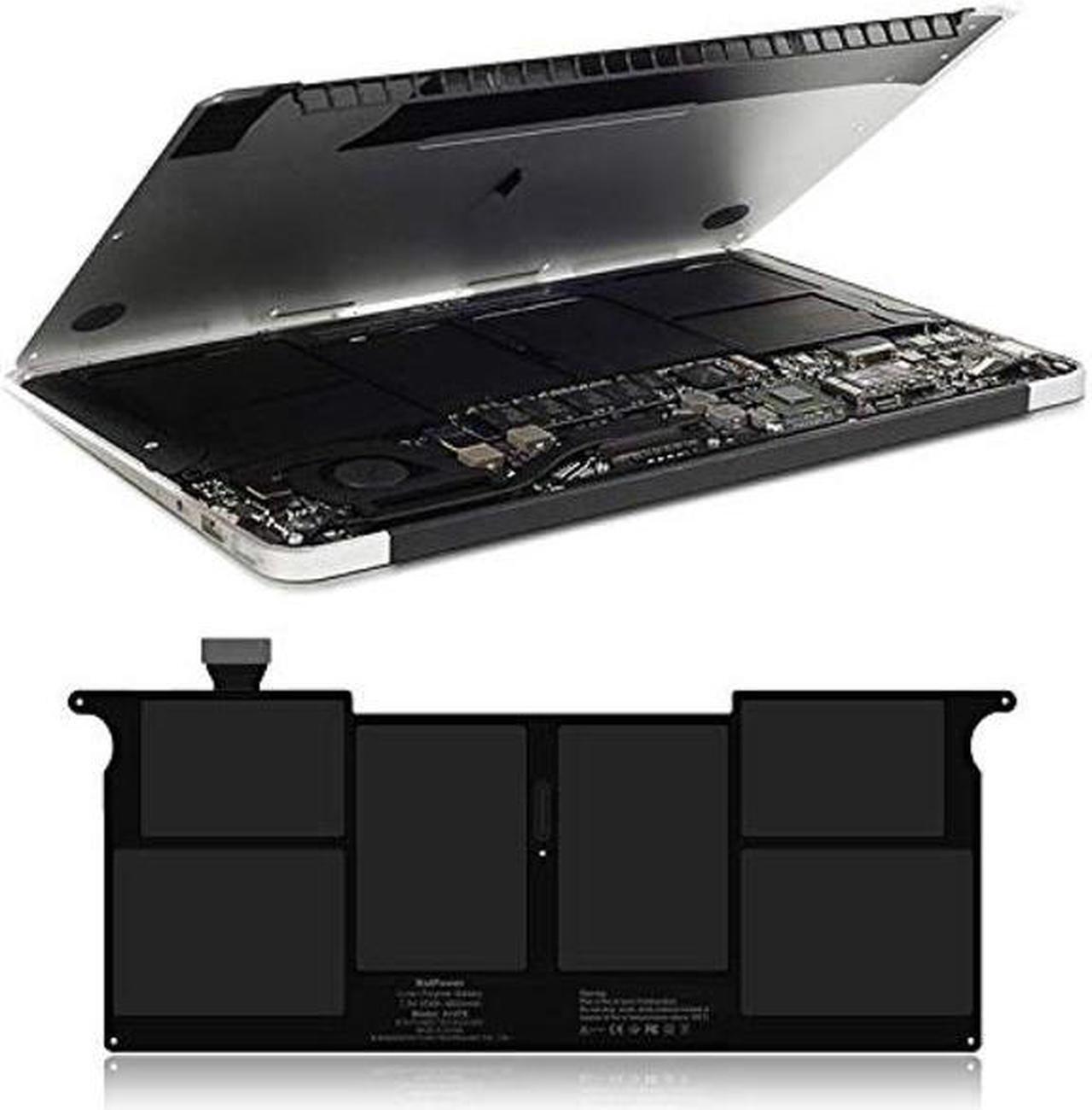 Alt view image 3 of 5 - BatPower A1375 Replacement Laptop Battery for Apple Late 2010 MacBook Air 11-inch A1370 EMC 2393 Battery MacBook Air 11" A1370 Apple A1375 Battery 35Wh