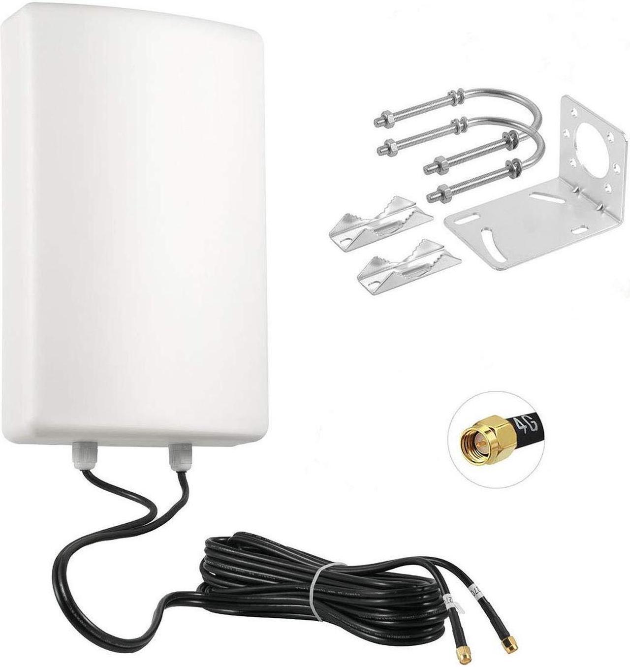 Main image of 11dBi High Gain 2x2 MIMO Panel Antenna for 4G LTE & 5G Cellular Hotspots, Routers, & Gateways, T-Mobile Home Internet, Verizon, AT&T, T-Mobile Telus, Bell Cell Signal Booster, Eifagur