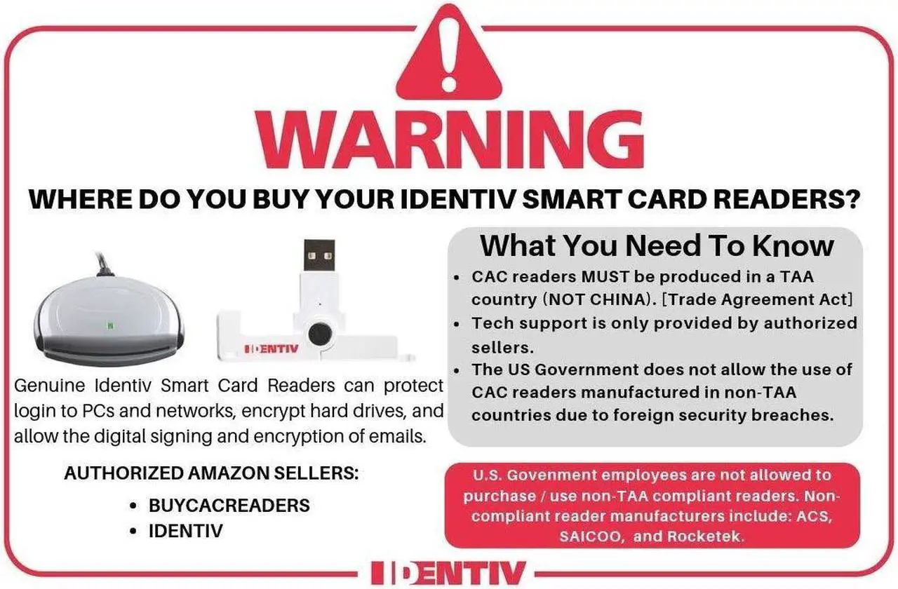 Alt view image 3 of 5 - Identiv uTrust 3700 F Contactless Smart Card Reader (Part No: 905502-1)