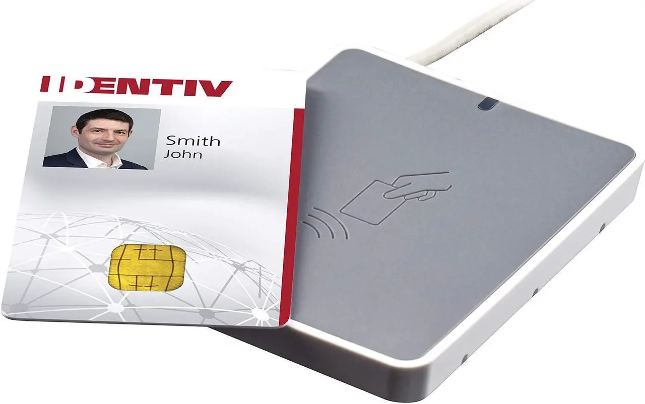 Alt view image 2 of 5 - Identiv uTrust 3700 F Contactless Smart Card Reader (Part No: 905502-1)