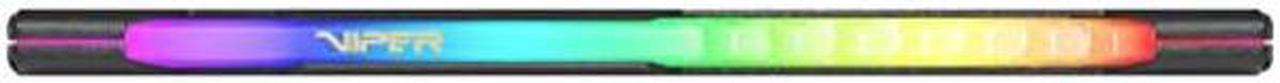 Alt view image 3 of 5 - Patriot Viper Steel RGB DDR4 RAM 32GB (1X32GB) 3600MHz CL20 UDIMM Desktop Gaming Memory Module - PVSR432G360C0