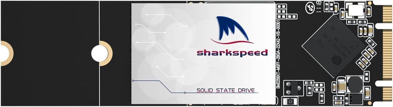 Main image of 256GB Internal SSD M.2 2280 NGFF SHARKSPEED Plus 3D NAND SATA III 6 Gb/s,Internal Solid State Drive for Notebooks Desktop PC (M.2 2280 256GB)