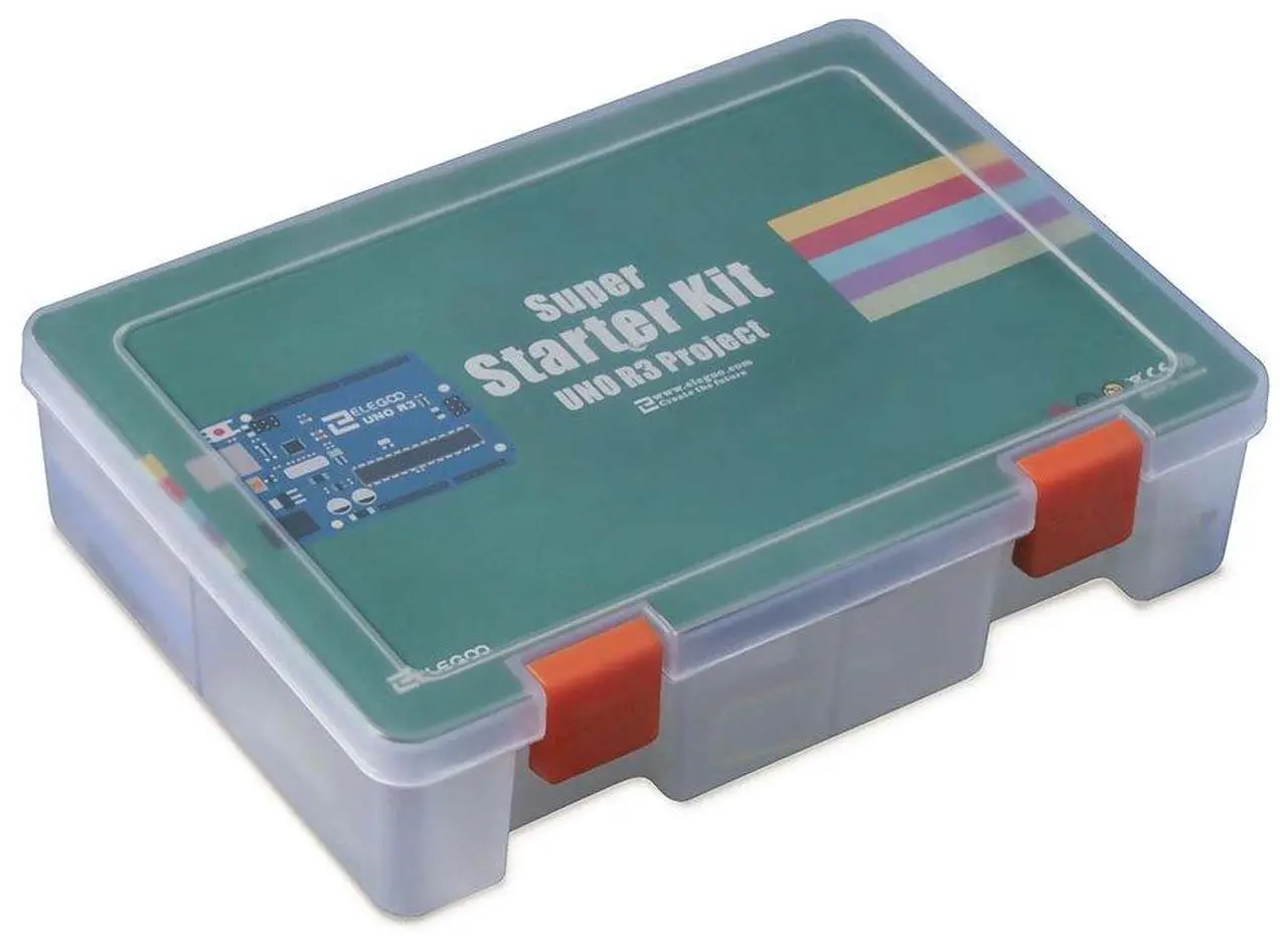 Alt view image 4 of 5 - ELEGOO UNO Project Super Starter Kit & ELEGOO Upgraded 37 in 1 Sensor Modules Kit