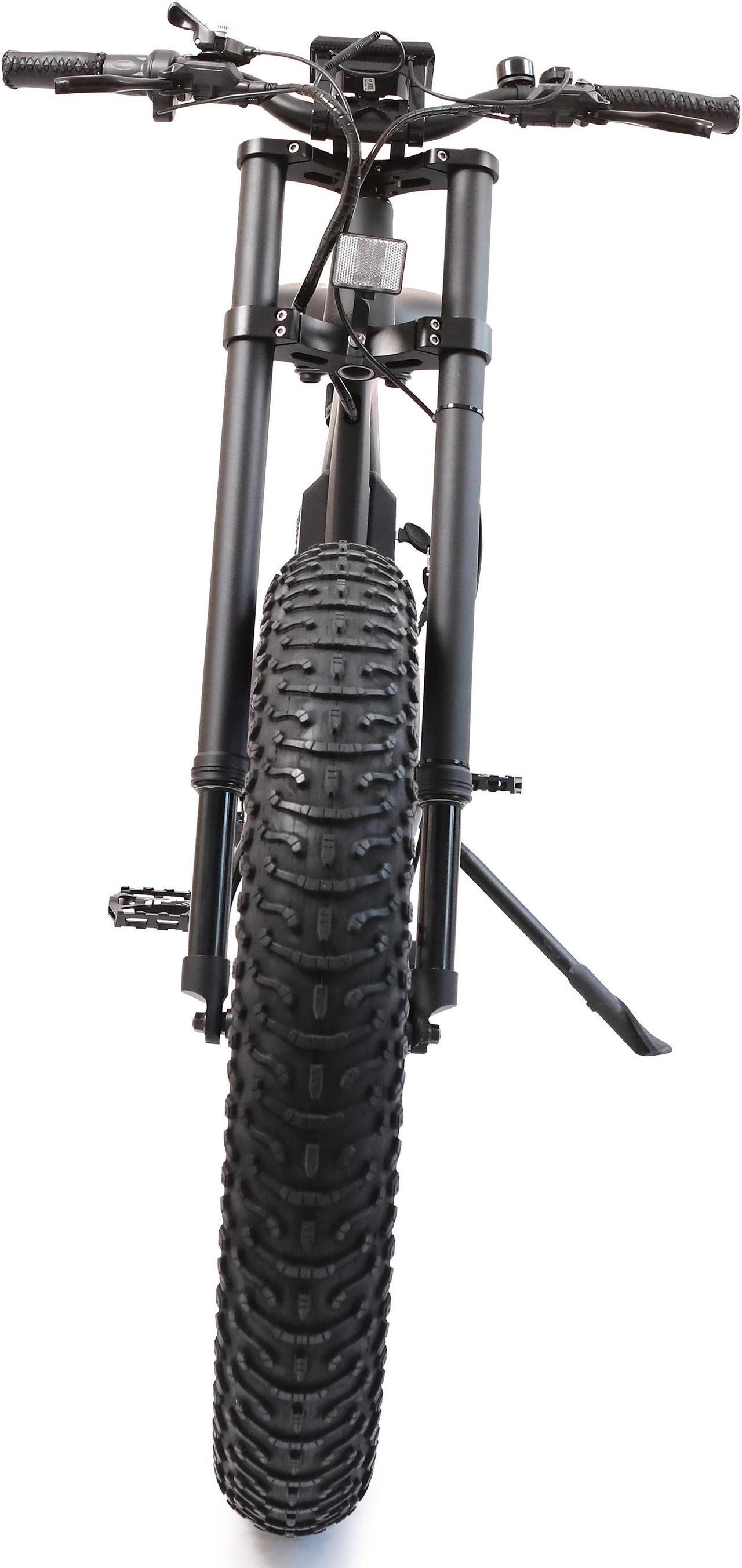 Alt view image 3 of 7 - ECOTRIC Powerful Electric Bike 1000W Motor 17.6AH/48V Battery 26" x 4.8" Fat Tire Ebike with Suspension Fork Aluminum Frame Mountain Bike Beach E-Bike Snow Bicycle for Adults