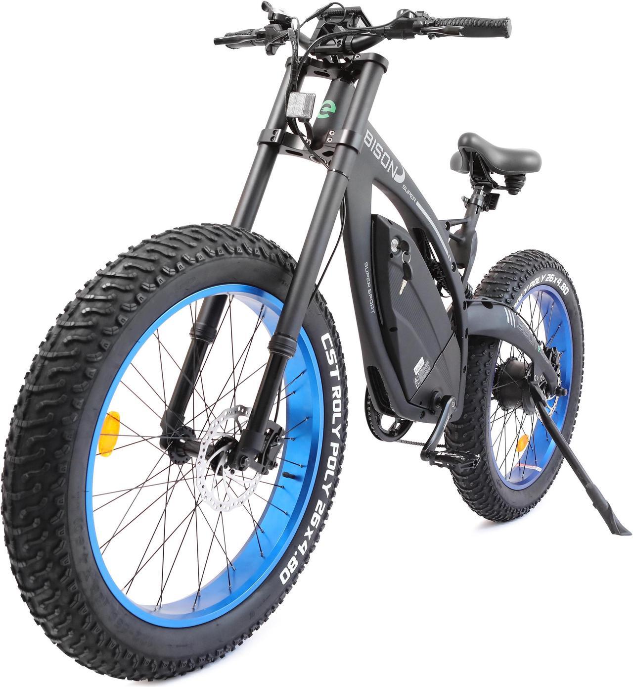 Alt view image 5 of 7 - ECOTRIC Powerful Electric Bike 1000W Motor 17.6AH/48V Battery 26" x 4.8" Fat Tire Ebike with Suspension Fork Aluminum Frame Mountain Bike Beach E-Bike Snow Bicycle for Adults