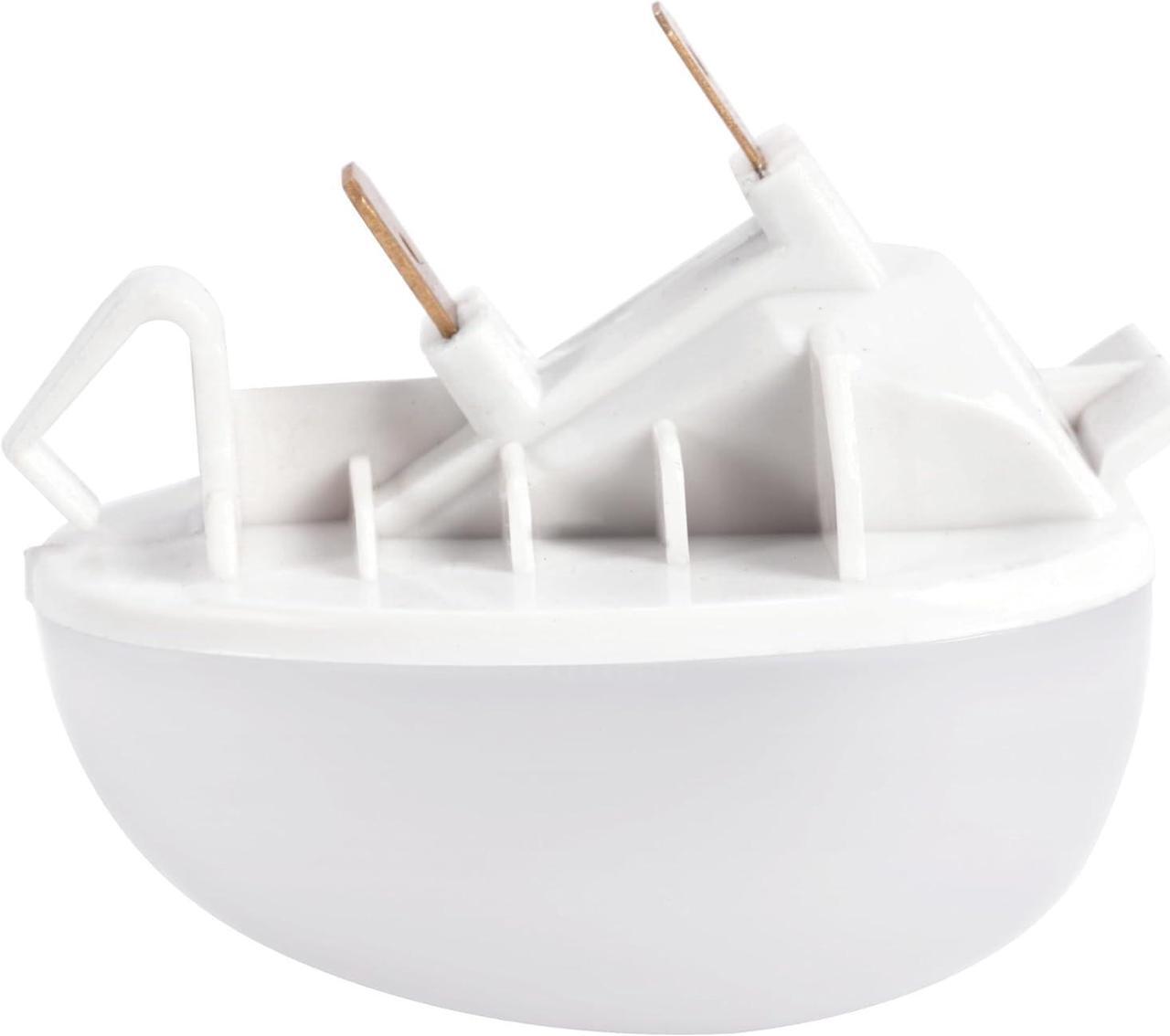 Main image of Ecotric W11251749 Refrigerator LED Light Lamp Compatible with Whirlpool Refrigerator Replacement for W11549780 W11468934 W11520324 W11449273 - White Lens