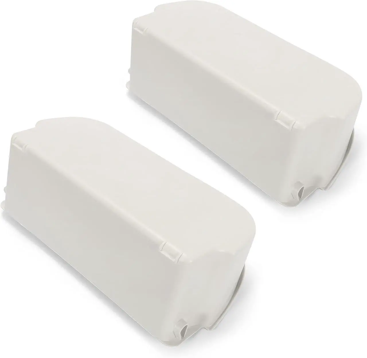 Alt view image 4 of 7 - Ecotric 240356401 AP2116036 Refrigerator Door Bin Shelf Bucket Shelf 240356405 240356406 240356409 Replacement only White Bin (2Pcs White)