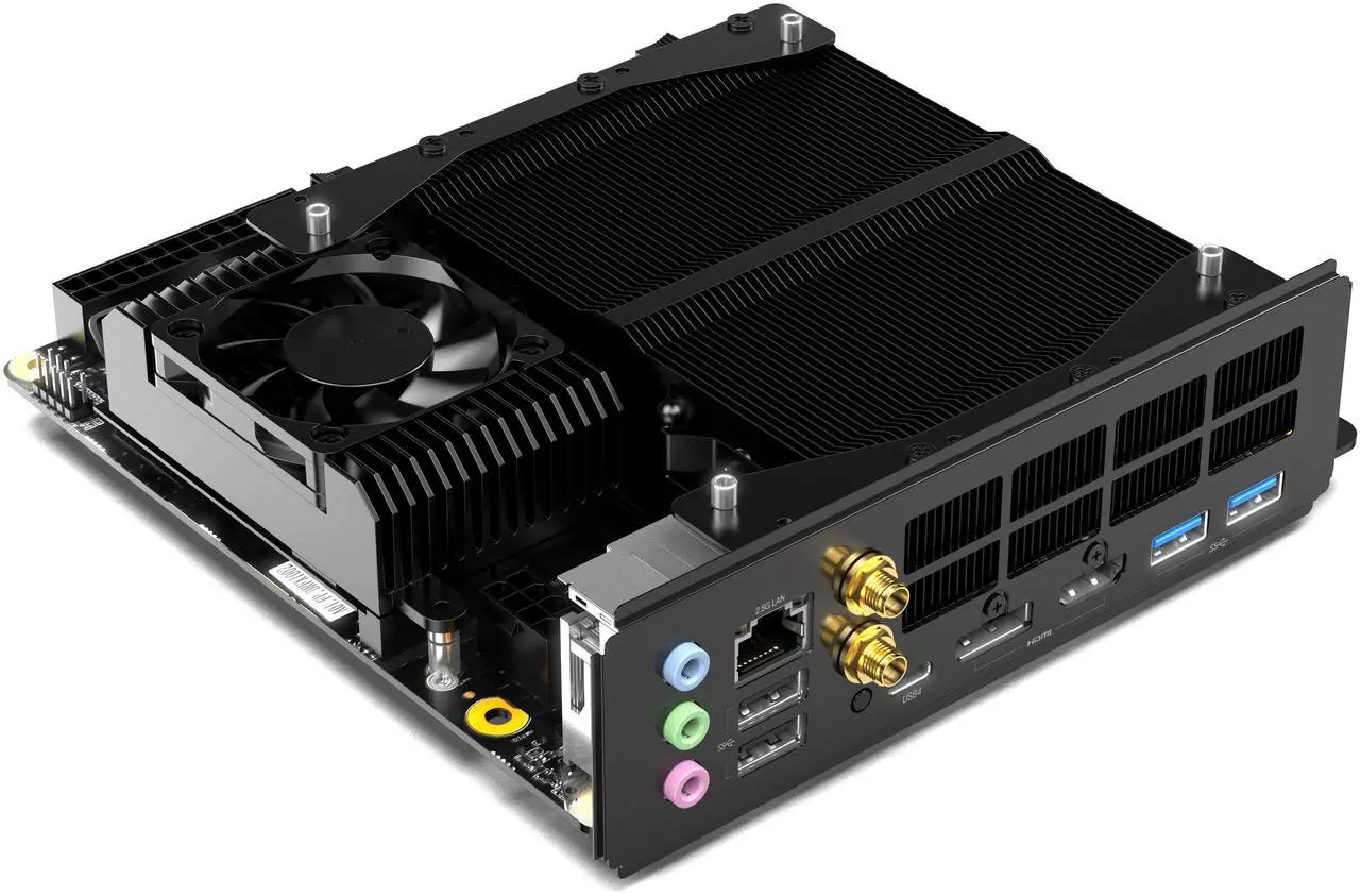 Main image of MINISFORUM BD790i X3D Motherboard AMD Ryzen 9 7945HX3D(16C/32T) Gaming Mini PC Without RAM/SSD/OS, 2xDDR5 SODIMM Slots, 2xPCIe5.0 SSD, M.2 2230 Key E Slot, HDMI+DP+USB-C Video Outputs Computer