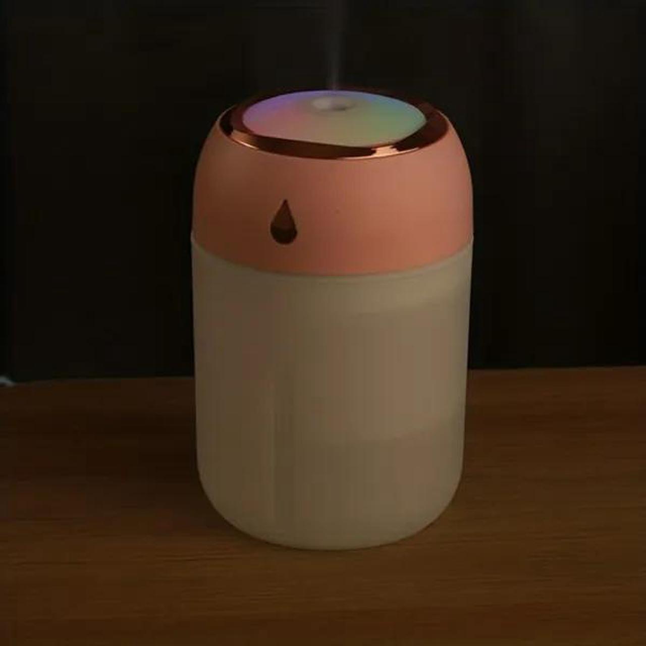Alt view image 5 of 5 - Portable Mini Humidifier, 220ml/330ml,Small Cool Mist Humidifier, USB Personal Desktop Humidifier For Bedroom Travel Office Home