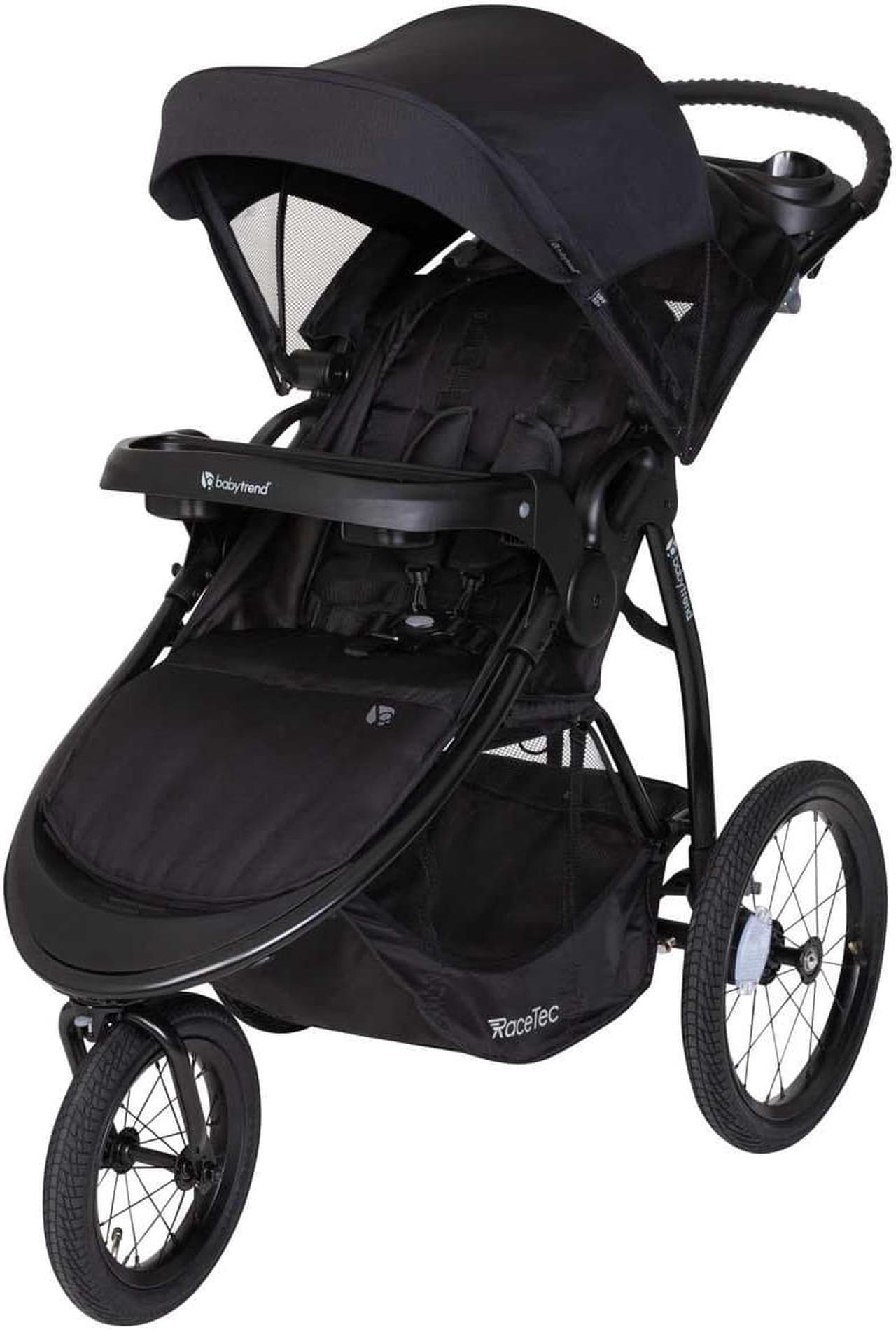 Main image of Baby Trend Expedition Race Tec Jogger, Ultra Black