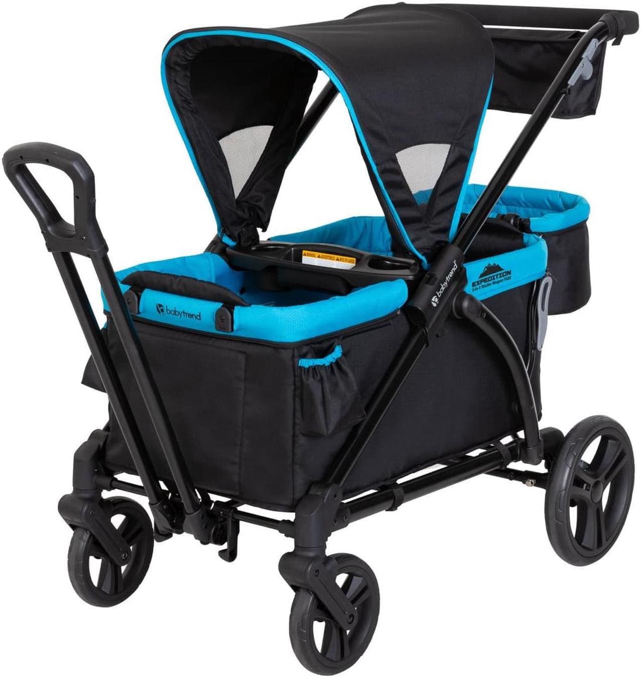 Main image of Baby Trend Expedition 2-in-1 Stroller Wagon PLUS, Ultra Marine