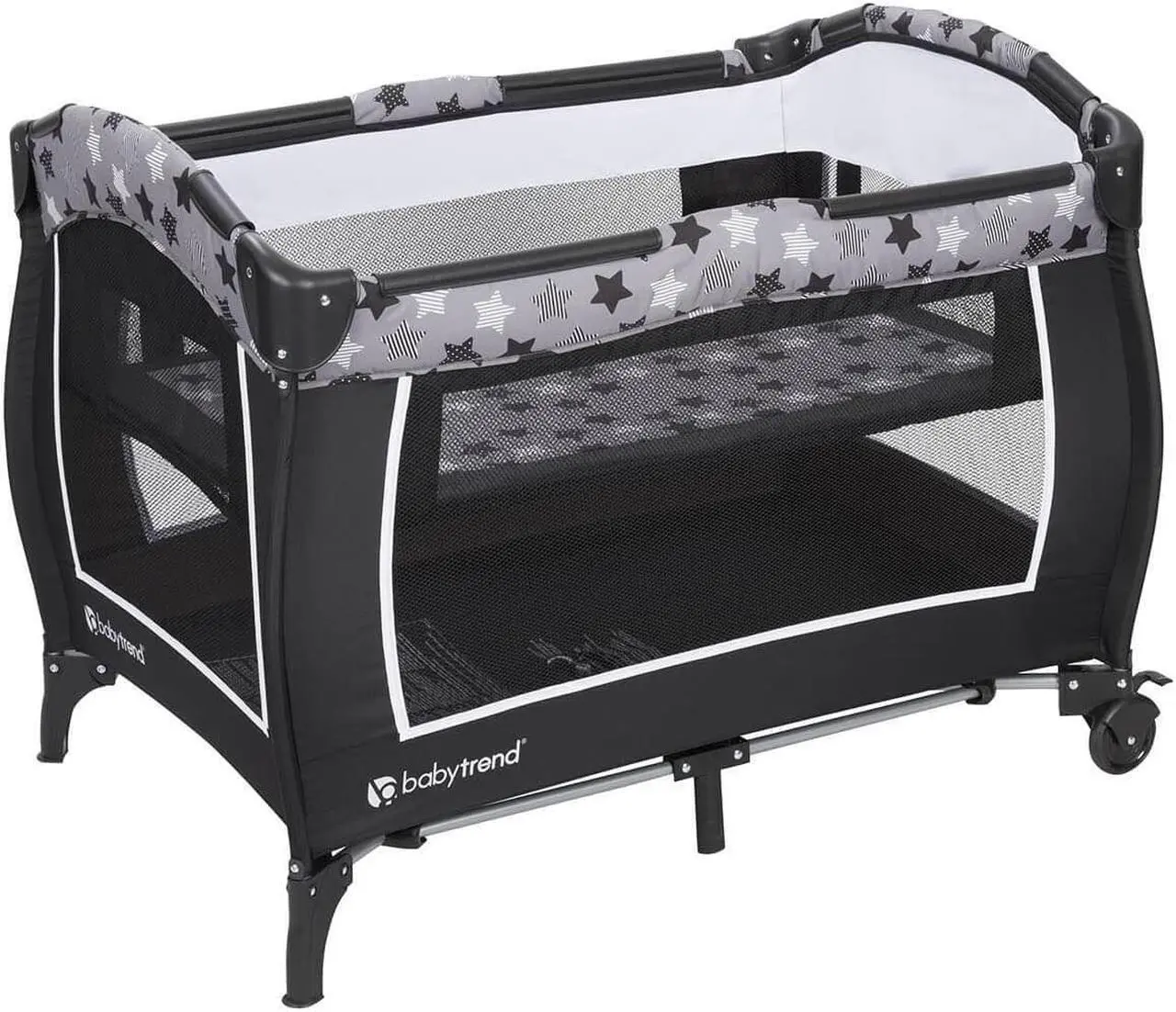 Alt view image 9 of 18 - Baby Trend E Rising Star Nursery Center with Baby Changing Table and Playard