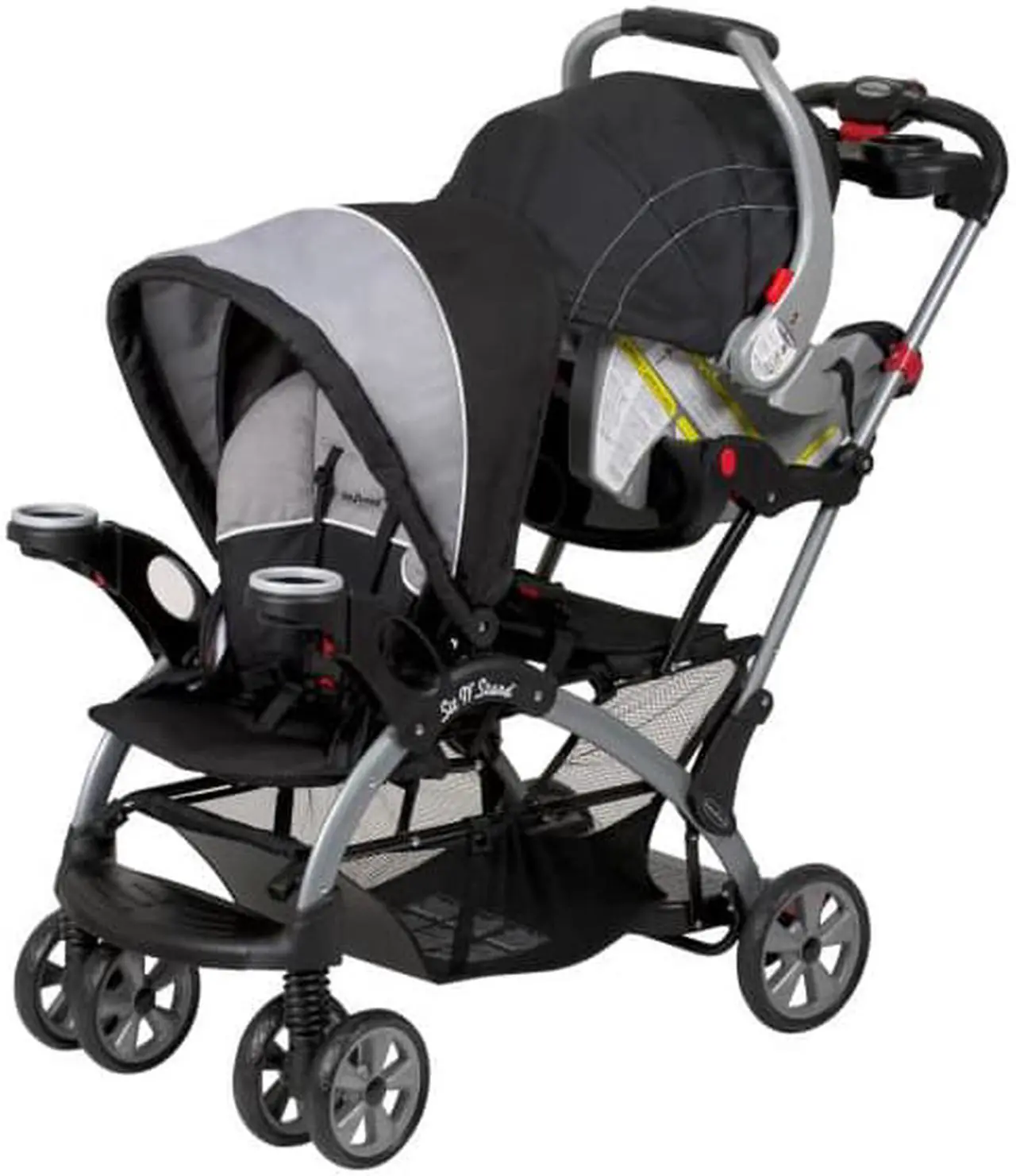 Alt view image 2 of 7 - Baby Trend Sit N' Stand® Ultra Stroller, Phantom
