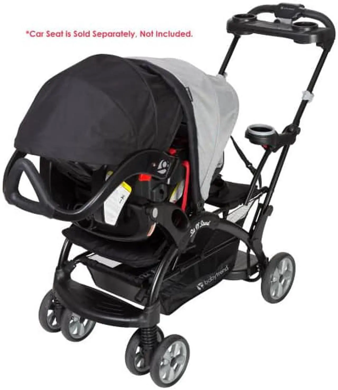 Alt view image 2 of 7 - Baby Trend Sit N' Stand® Ultra Stroller, Morning Mist