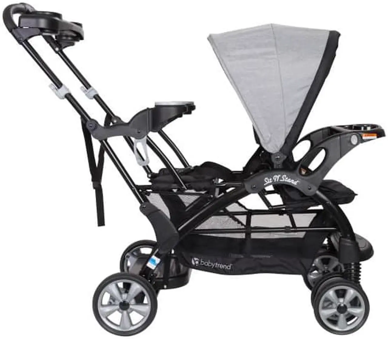 Alt view image 5 of 7 - Baby Trend Sit N' Stand® Ultra Stroller, Morning Mist