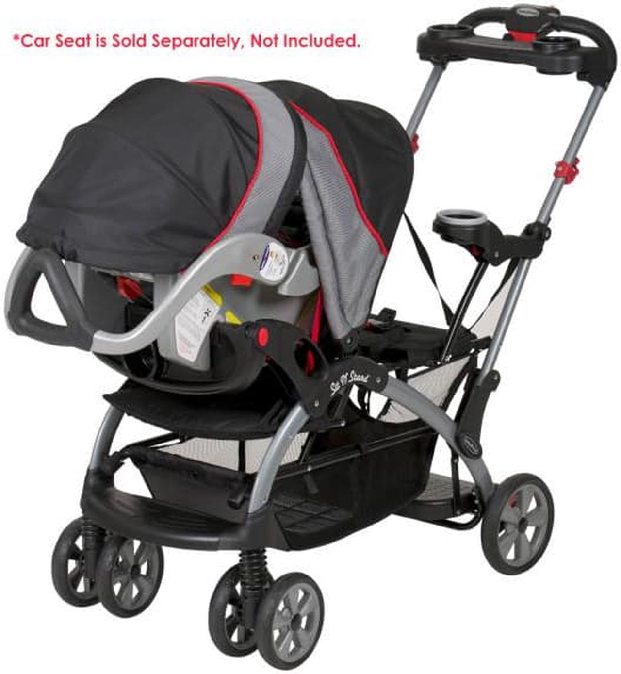 Alt view image 2 of 7 - Baby Trend Sit N' Stand® Ultra Stroller, Millennium