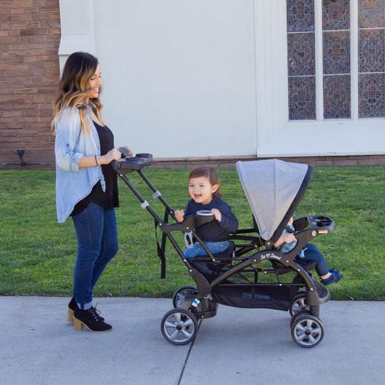 Alt view image 7 of 7 - Baby Trend Sit N' Stand® Ultra Stroller, Millennium