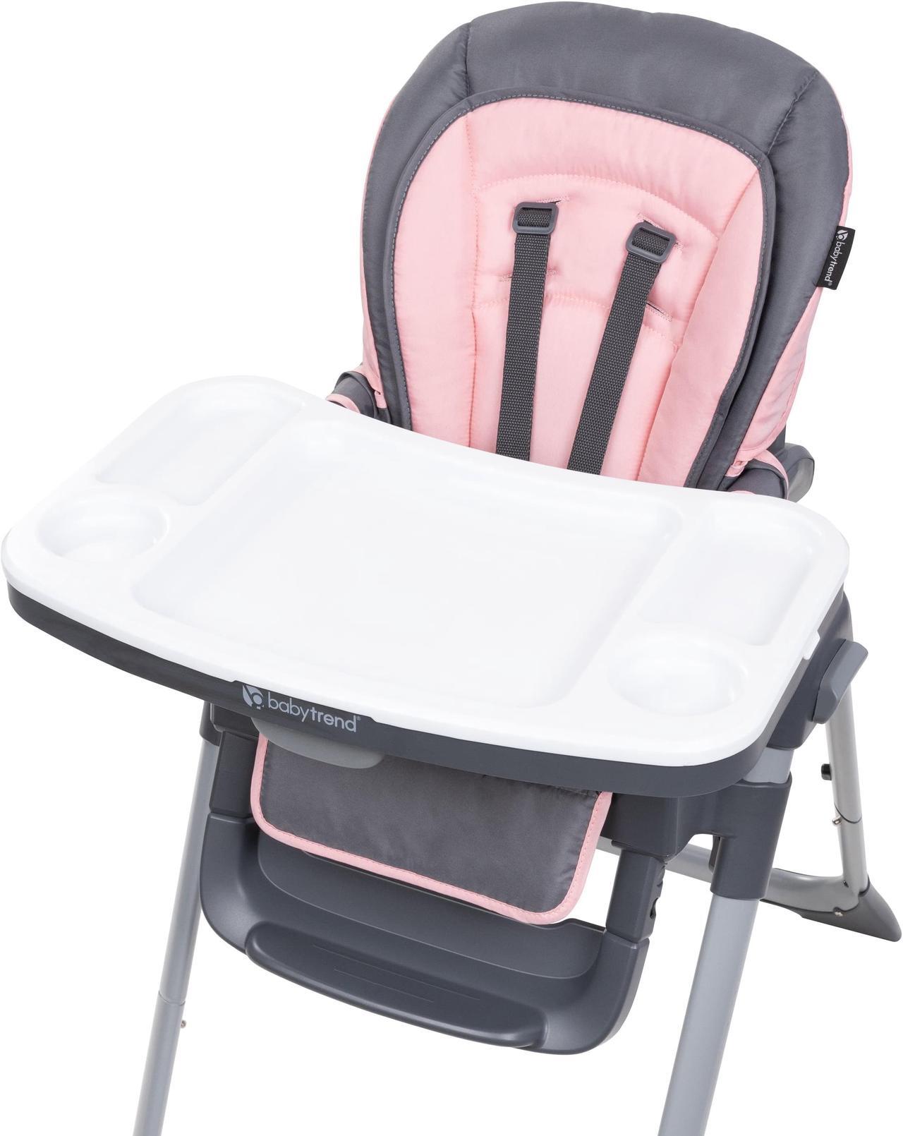 Alt view image 3 of 7 - Baby Trend Sit Right 2.0 3-in-1 High Chair, Cozy Pink