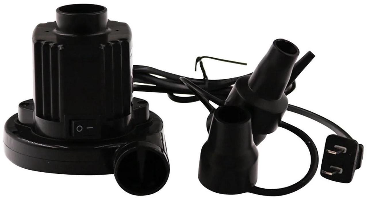 Alt view image 2 of 7 - Air Pump for Inflatables Air Mattress Pump Air Bed Pool Toy Raft Boat Electric Pump