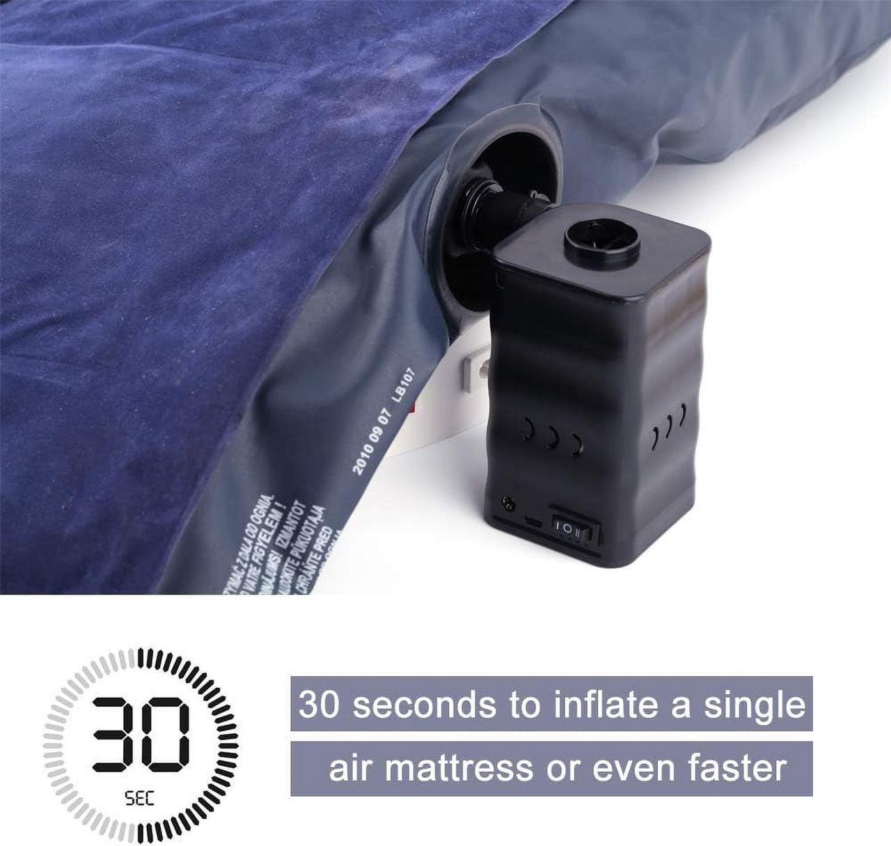 Alt view image 2 of 7 - Electric Air Pump - Portable Quick-Fill Inflator/Deflator Pumps, Air Mattress Pump for Inflatables Paddling Pools,Swimming Ring AC/110V