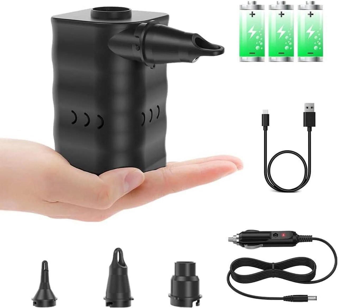 Main image of Electric Air Pump - Portable Quick-Fill Inflator/Deflator Pumps, Air Mattress Pump for Inflatables Paddling Pools,Swimming Ring AC/110V