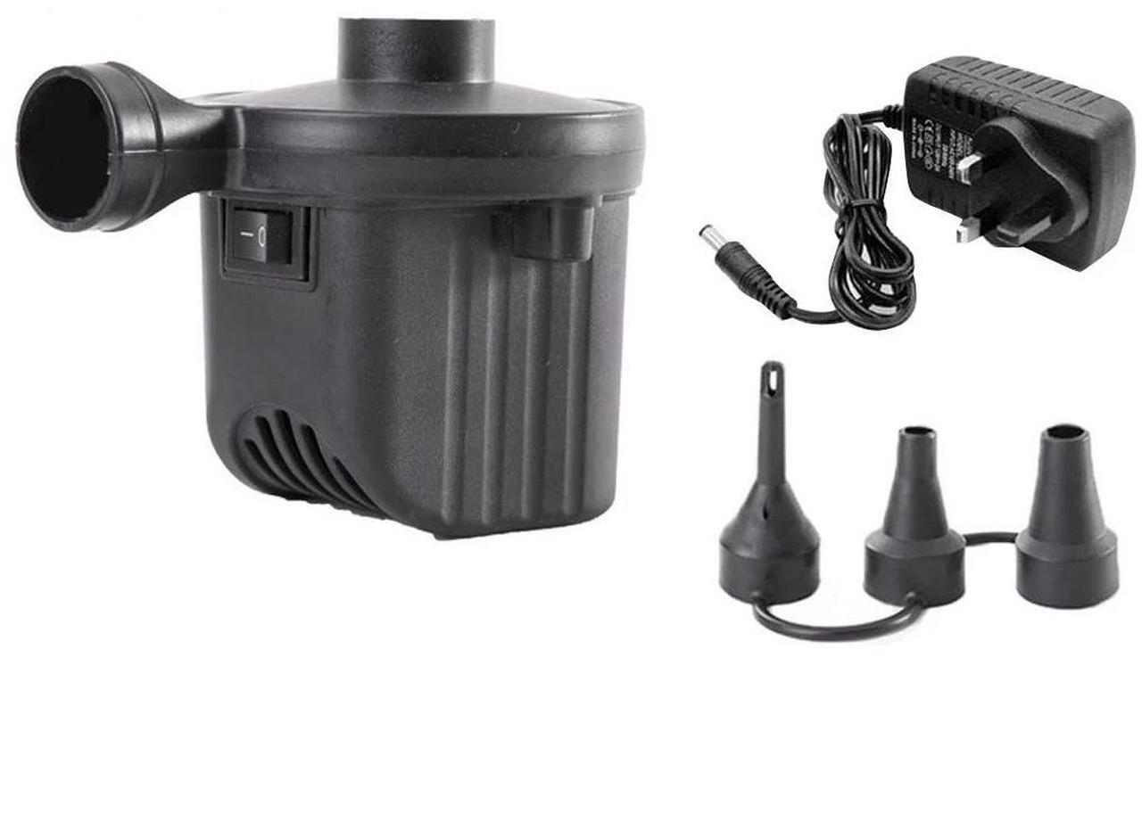 Alt view image 7 of 7 - 12V Electric Air Pump for Inflatables, Portable Quick-Fill Electric Air Mattress Pump, Inflator & Deflator Pumps for Outdoor Camping, Pool Floats, Inflatables Couch, Swimming Ring