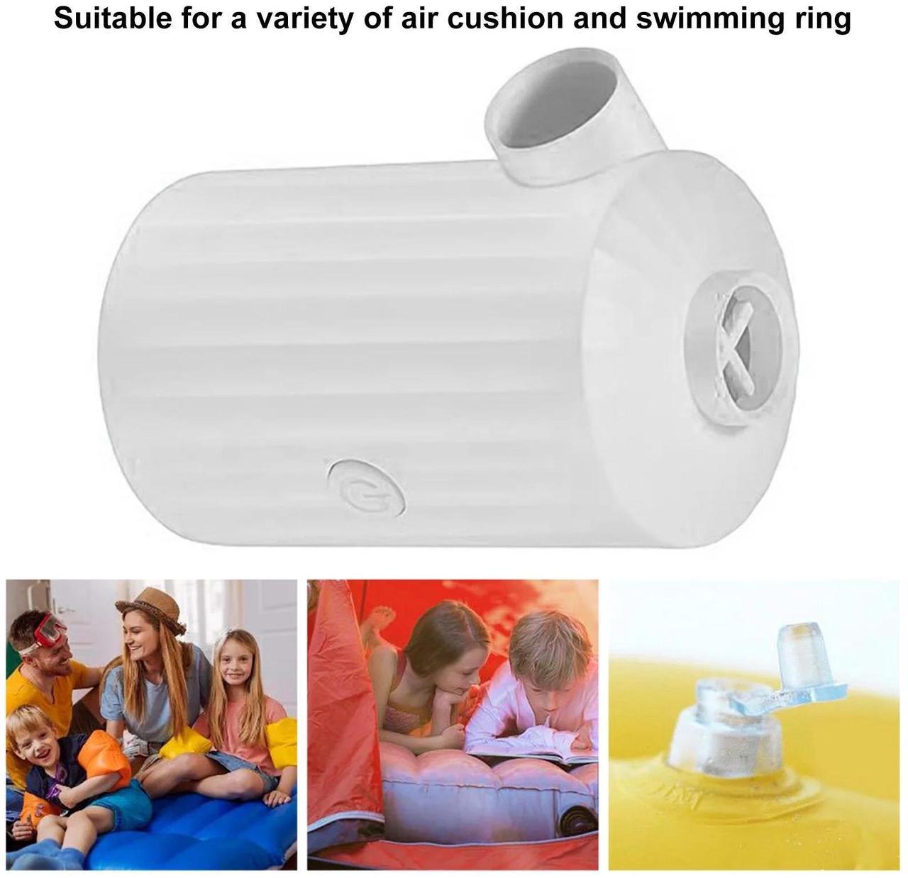 Main image of Electric Air Pump, Rechargeable Battery Air Mattress Pump, Portable Quick-Fill Inflator/Deflator Pumps with 3600mAh for Camping Inflatable Cushions