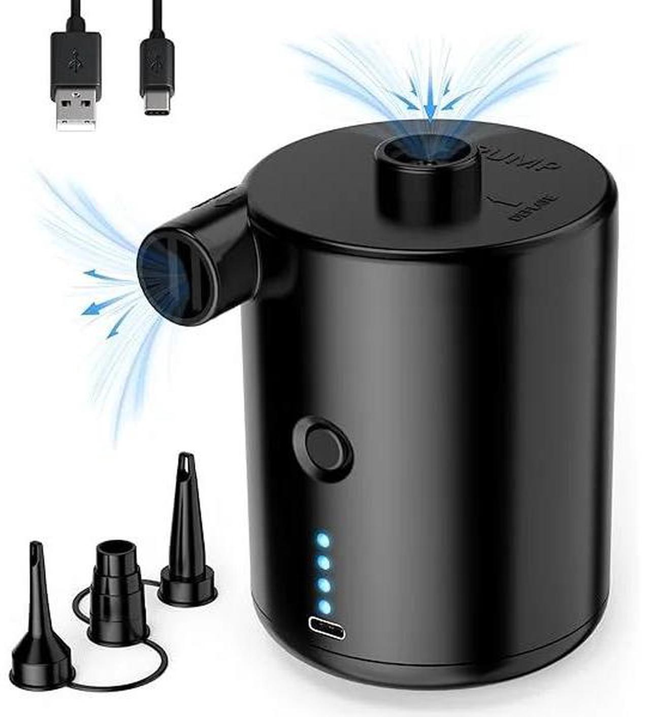 Main image of Air Pump for Air Mattress, Air Mattress Pump for Inflatables, Quick Fill Inflator Deflator Air Pump Perfect for Outdoor Camping Inflatable Boat Blow Up Pool Water Toy Car Air Bed