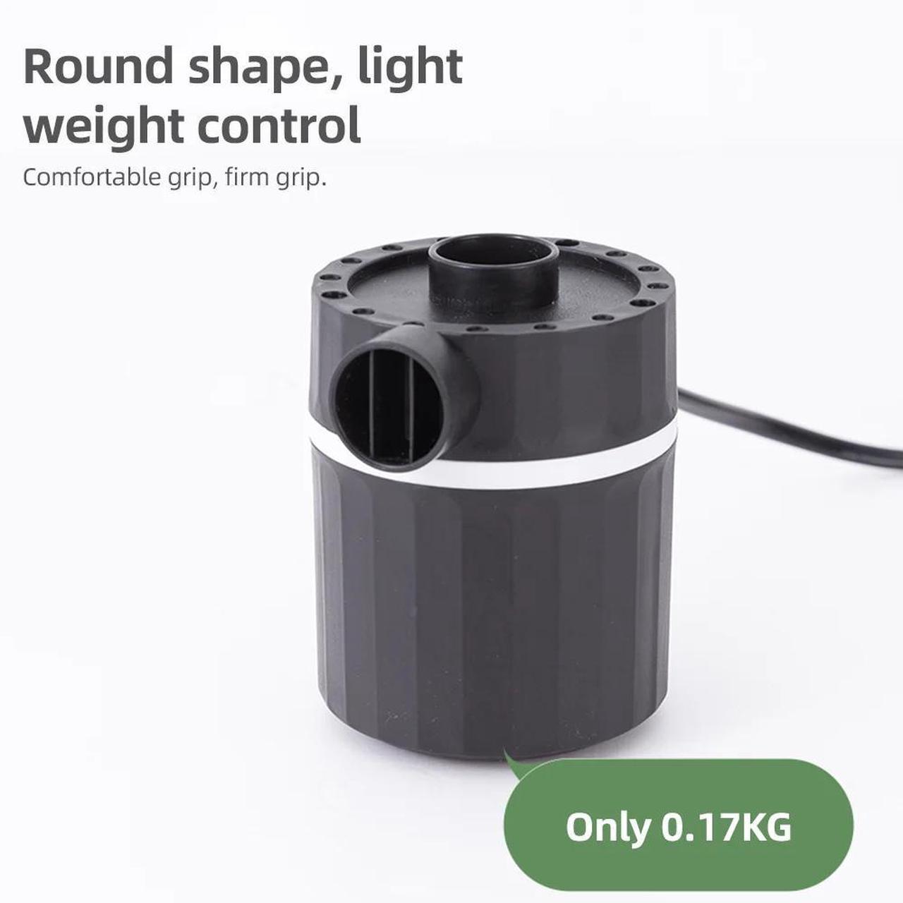 Alt view image 3 of 7 - Tent Inflation Pump Air Mattress Pump Pvc Air Pump Electric Air Pump Portable Air Pump Travel
