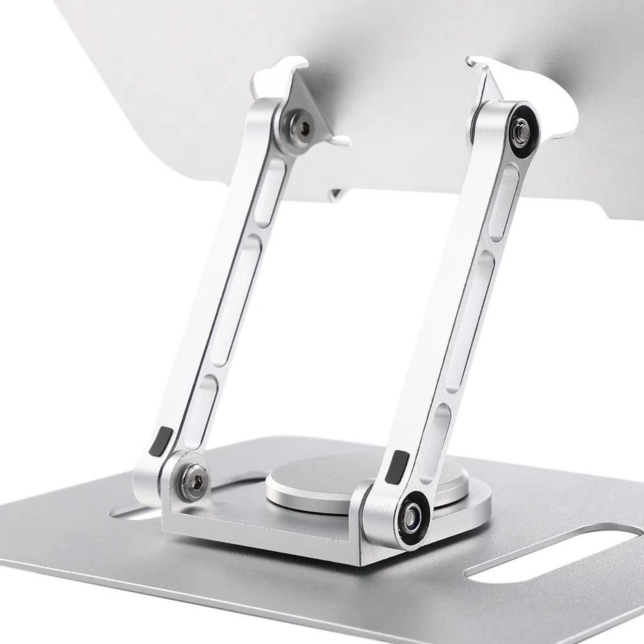 Alt view image 3 of 7 - UPERFECT Portable Monitor Stand Adjustable Multi-Angle Holder for 15"-19" Screen, Aluminum