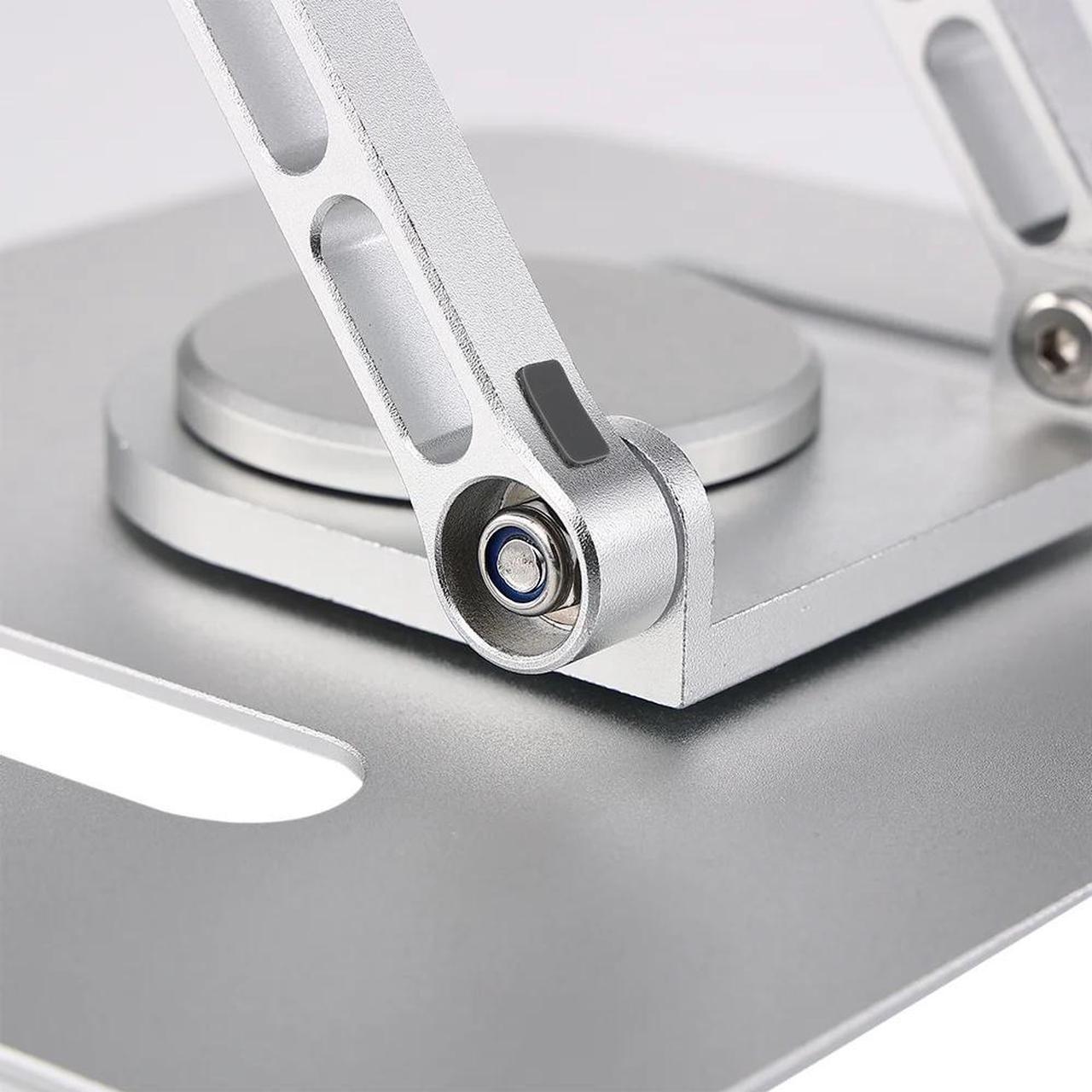 Alt view image 4 of 7 - UPERFECT Portable Monitor Stand Adjustable Multi-Angle Holder for 15"-19" Screen, Aluminum